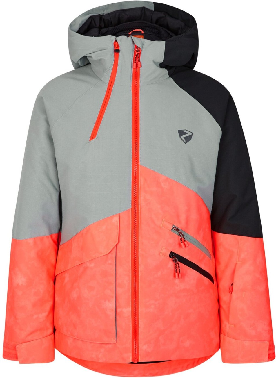 ZIENER ARUMA jun (jacket ski) tie dye hot red online kaufen