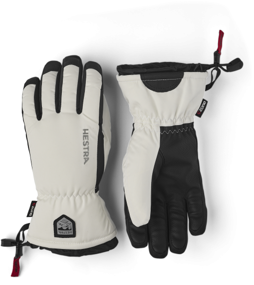 HESTRA CZone Cosmo - 5 finger ivory