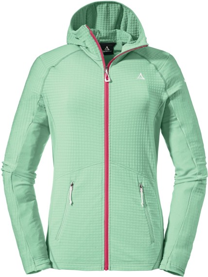 SCHÖFFEL Fleece Hoody Monte Sart L matcha mint
