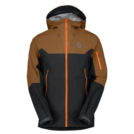 SCOTT SCO Jacket M's Explorair 3L bread brown/black