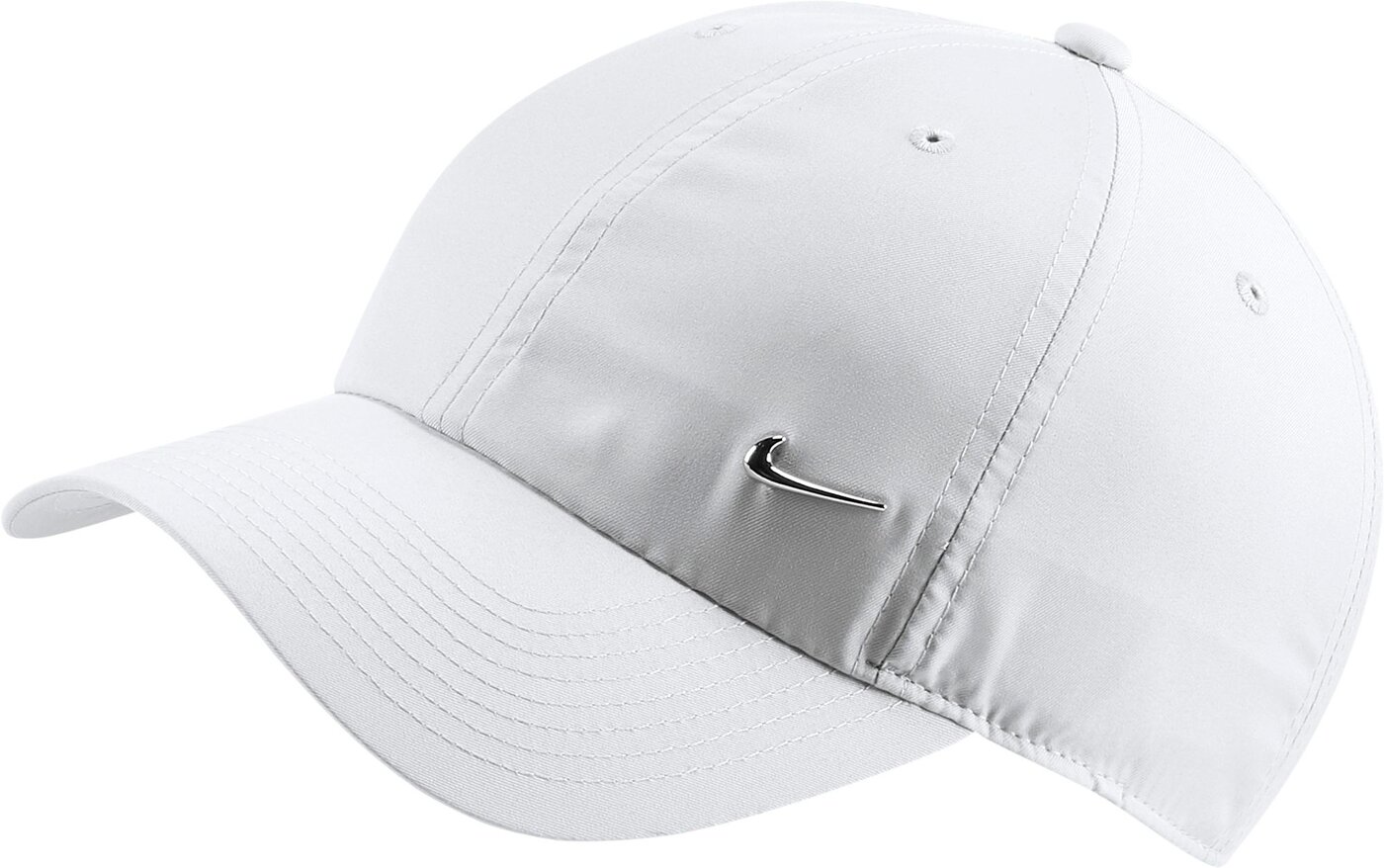 Nike silver deals swoosh cap