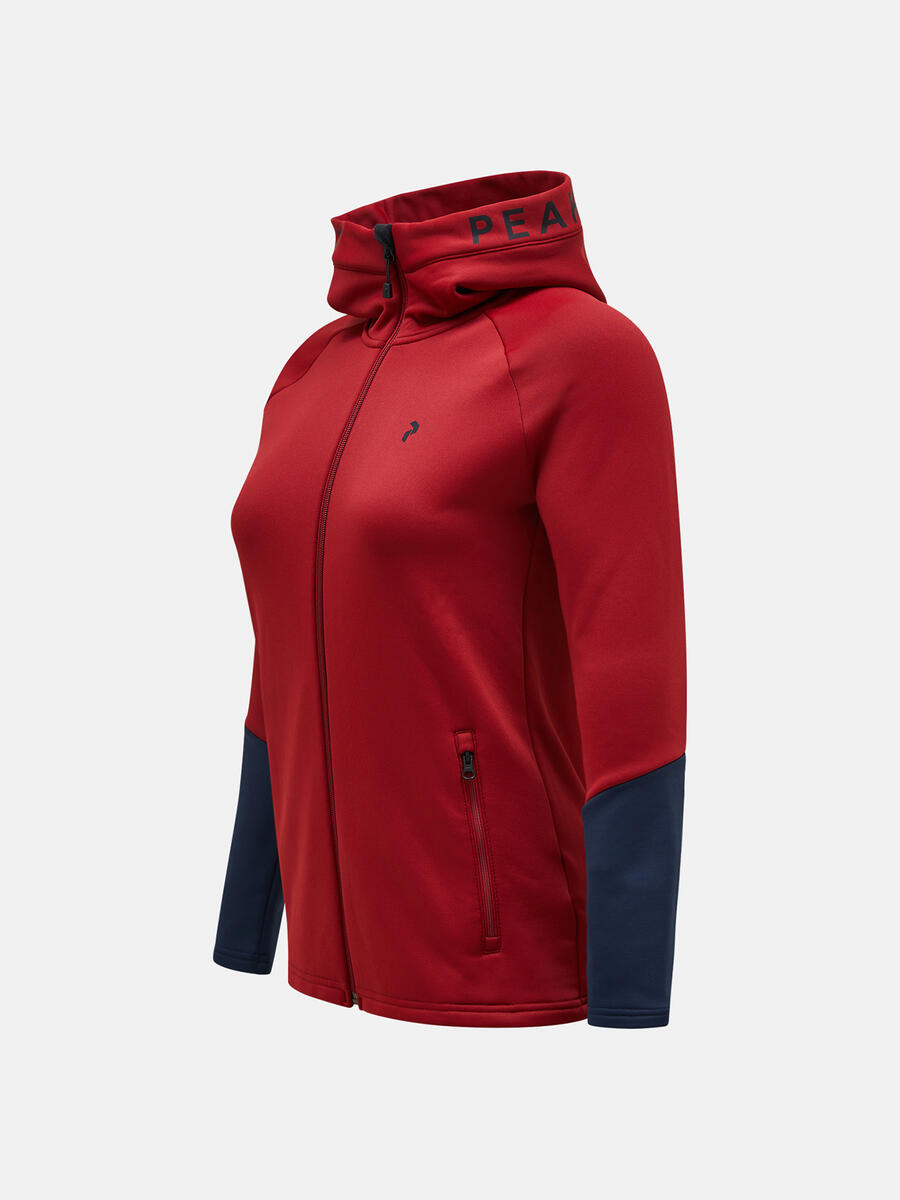 Audemars Piguet×Peak Performance パーカー Peak Performance W RIDER ZIP HOOD - Trainingsjacke - blau - Zalando